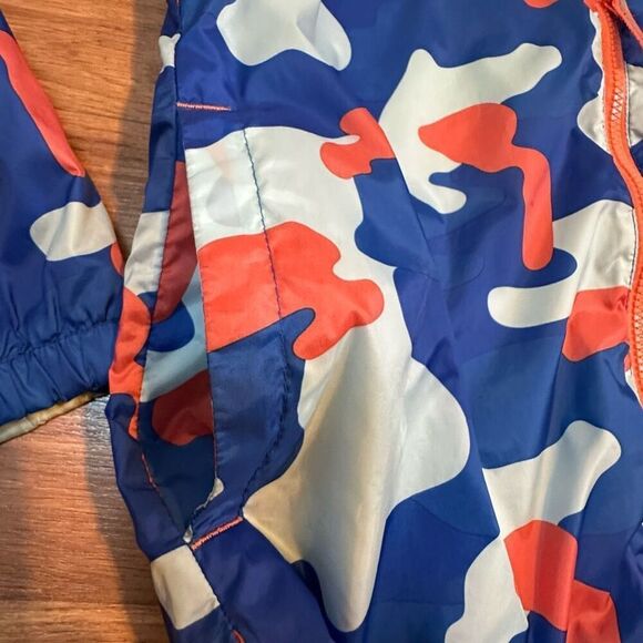 Cat & Jack blue, and orange light zip-up jacket | boys size XL 16 - Picture 11 of 14